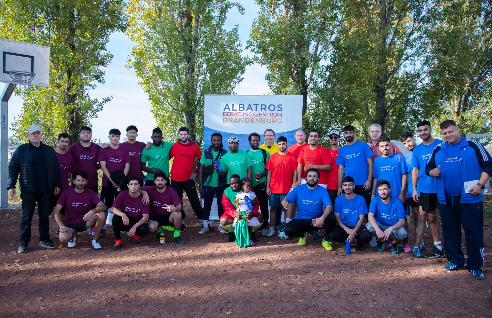 Gruppenbild Fussballturnier