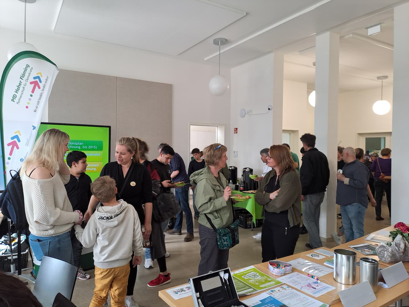 Menschen beim Fest