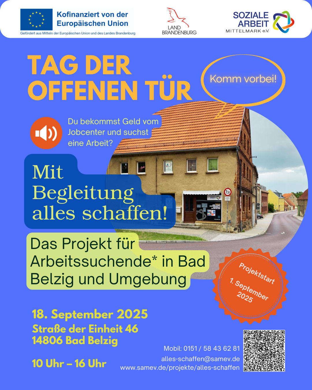 Poster Tag der offenen Tür