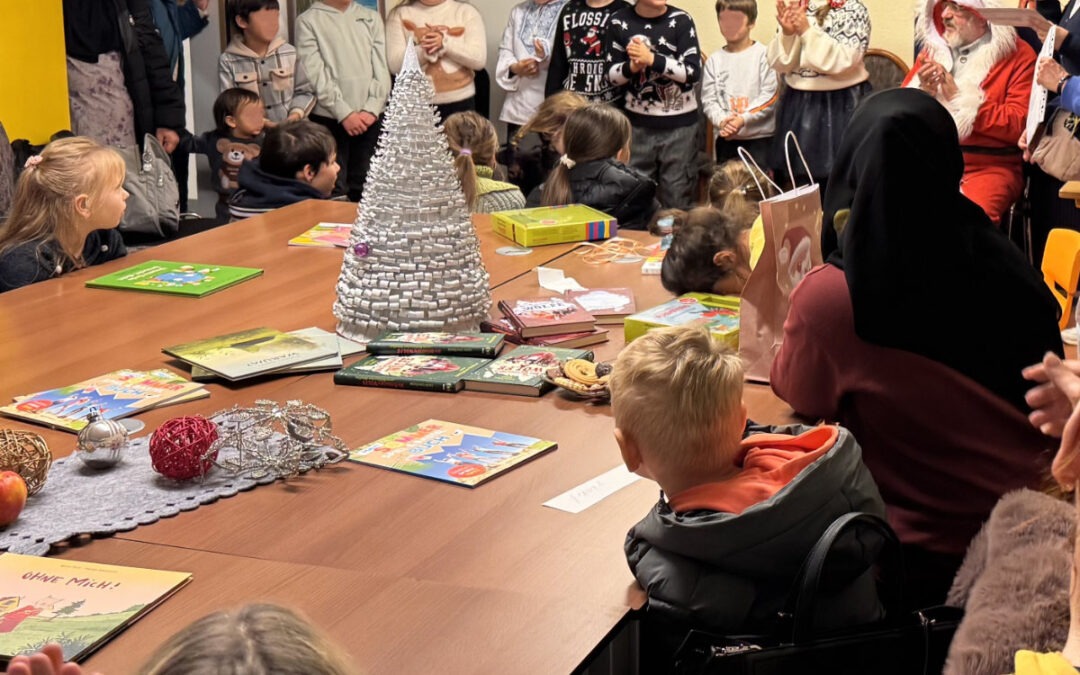 Weihnachtsfeier für Kinder in der GU Brandenburg a.d.H.